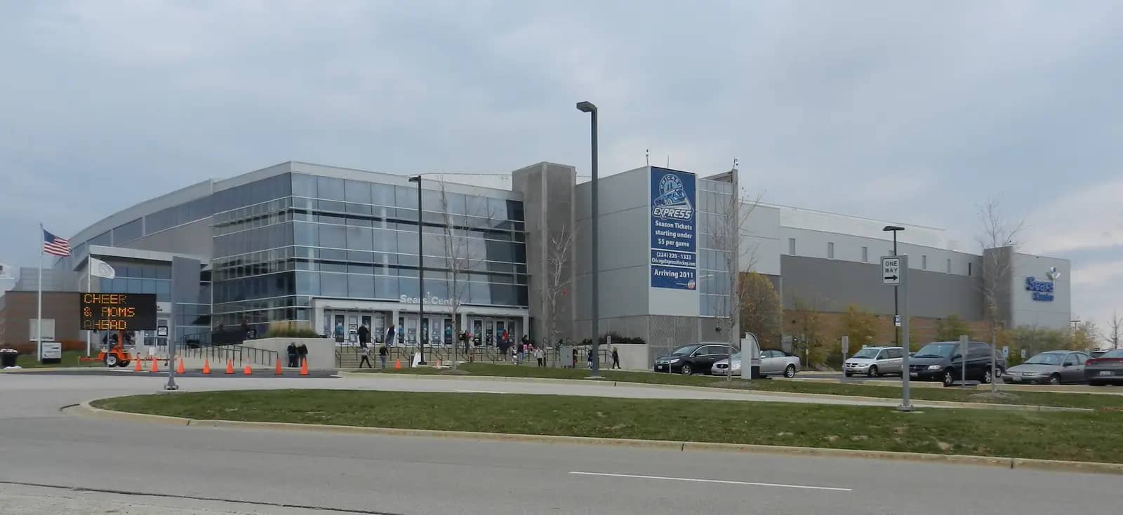 NOW Arena in Hoffman Estates when it was named Sears Centre