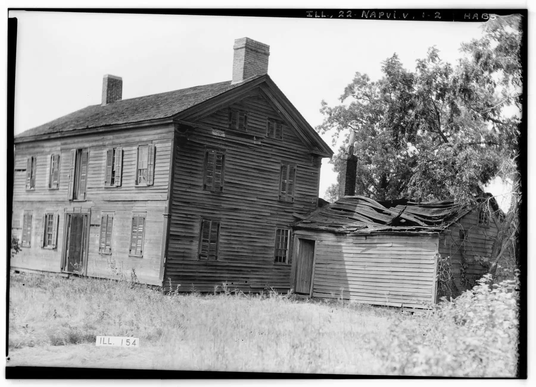 South and east elevations of Hobson House
